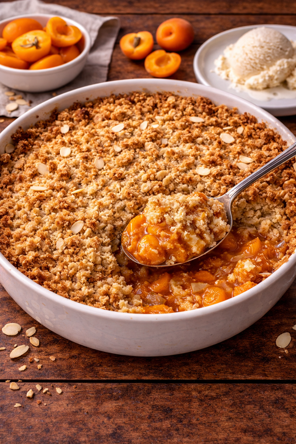 Apricot Crumble